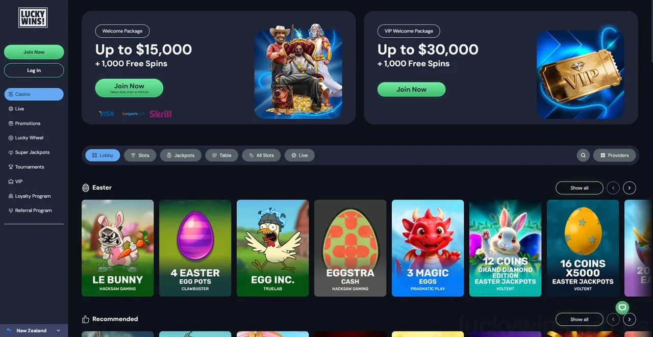 Luckywins Casino Casino