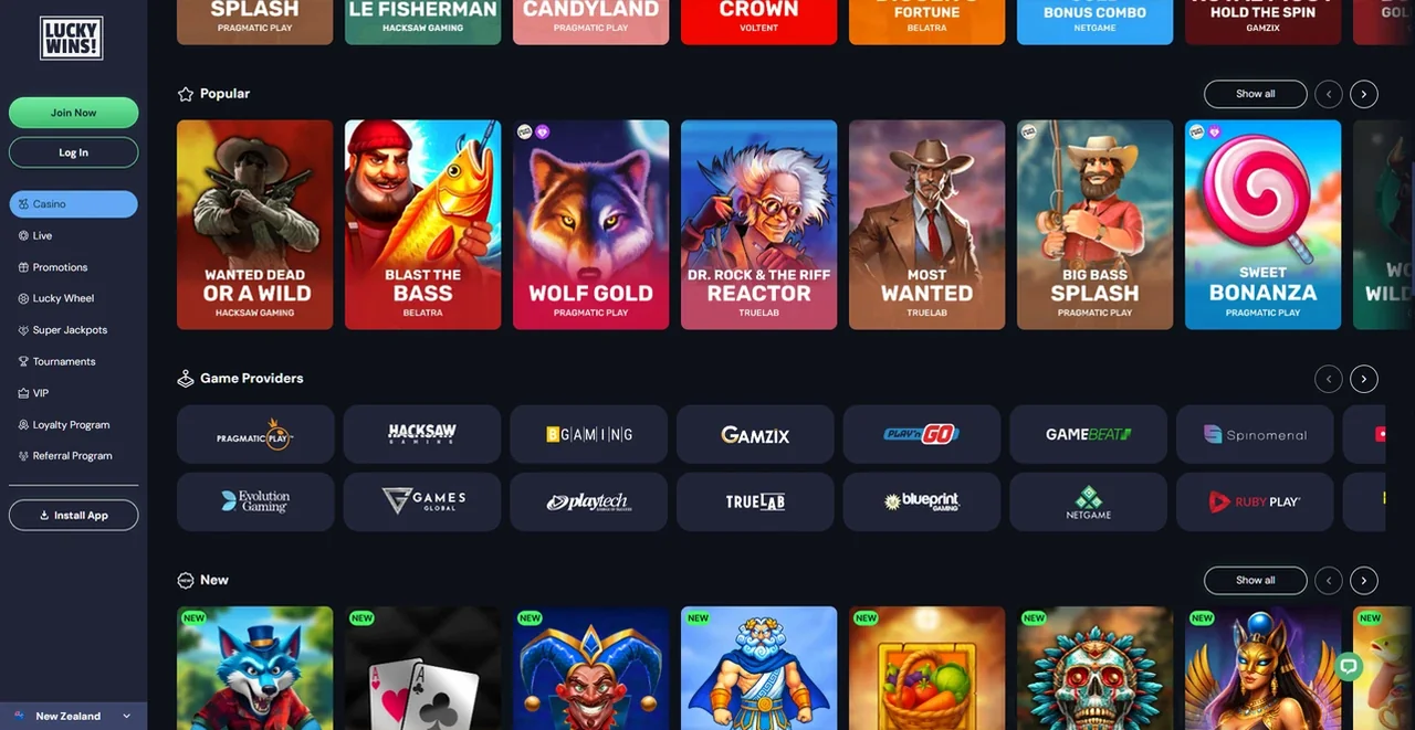 Luckywins Casino Casino